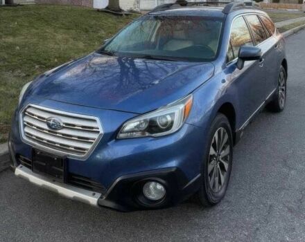 Синий Субару Аутбек, объемом двигателя 2.5 л и пробегом 76 тыс. км за 3500 $, фото 1 на Automoto.ua