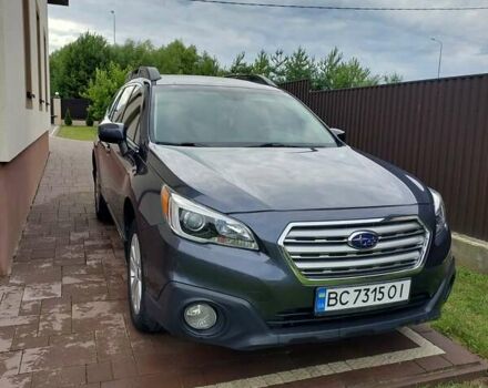 Синий Субару Аутбек, объемом двигателя 2.46 л и пробегом 150 тыс. км за 13050 $, фото 1 на Automoto.ua