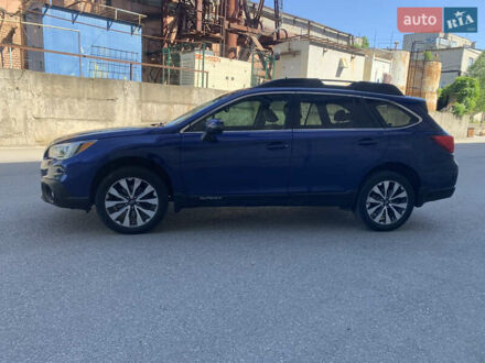 Синій Субару Аутбек, об'ємом двигуна 2.5 л та пробігом 179 тис. км за 13500 $, фото 1 на Automoto.ua