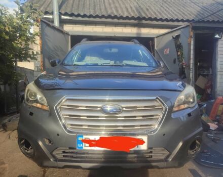 Синий Субару Аутбек, объемом двигателя 2.5 л и пробегом 175 тыс. км за 8507 $, фото 1 на Automoto.ua
