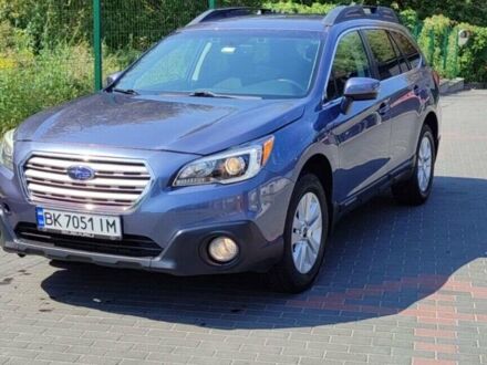 Синий Субару Аутбек, объемом двигателя 2.5 л и пробегом 108 тыс. км за 14900 $, фото 1 на Automoto.ua