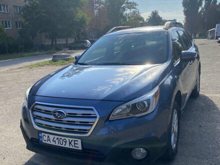 Синій Субару Аутбек, об'ємом двигуна 2.5 л та пробігом 161 тис. км за 13500 $, фото 1 на Automoto.ua