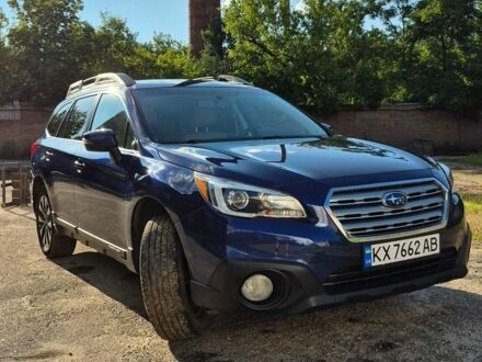 Синий Субару Аутбек, объемом двигателя 2.5 л и пробегом 220 тыс. км за 14500 $, фото 1 на Automoto.ua