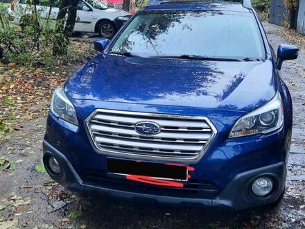Синій Субару Аутбек, об'ємом двигуна 2.5 л та пробігом 100 тис. км за 16500 $, фото 1 на Automoto.ua