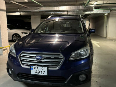 Синій Субару Аутбек, об'ємом двигуна 2.5 л та пробігом 202 тис. км за 13500 $, фото 1 на Automoto.ua