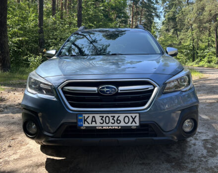 Синий Субару Аутбек, объемом двигателя 2.5 л и пробегом 255 тыс. км за 15300 $, фото 1 на Automoto.ua