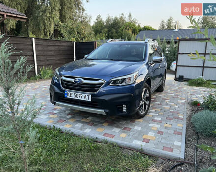 Синій Субару Аутбек, об'ємом двигуна 2.39 л та пробігом 80 тис. км за 25000 $, фото 1 на Automoto.ua