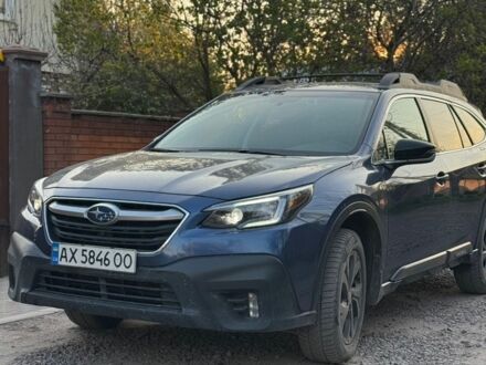 Синій Субару Аутбек, об'ємом двигуна 2.39 л та пробігом 104 тис. км за 23500 $, фото 1 на Automoto.ua