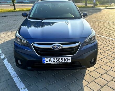 Синий Субару Аутбек, объемом двигателя 2.5 л и пробегом 52 тыс. км за 29000 $, фото 1 на Automoto.ua