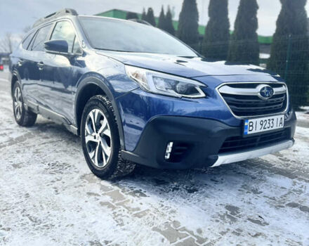 Синий Субару Аутбек, объемом двигателя 2.39 л и пробегом 99 тыс. км за 25300 $, фото 1 на Automoto.ua