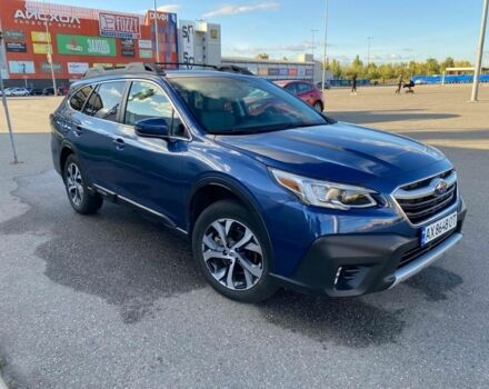 Синій Субару Аутбек, об'ємом двигуна 2.5 л та пробігом 37 тис. км за 25000 $, фото 1 на Automoto.ua