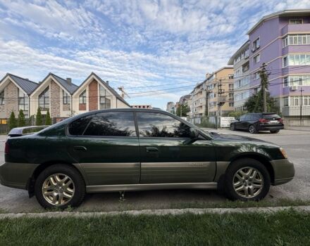 Зеленый Субару Аутбек, объемом двигателя 2.5 л и пробегом 227 тыс. км за 4499 $, фото 3 на Automoto.ua