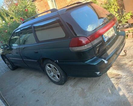 Зеленый Субару Аутбек, объемом двигателя 2.5 л и пробегом 305 тыс. км за 2200 $, фото 1 на Automoto.ua