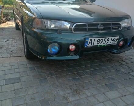 Зеленый Субару Аутбек, объемом двигателя 2.5 л и пробегом 305 тыс. км за 2200 $, фото 5 на Automoto.ua