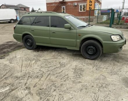 Зелений Субару Аутбек, об'ємом двигуна 2.5 л та пробігом 200 тис. км за 3500 $, фото 1 на Automoto.ua