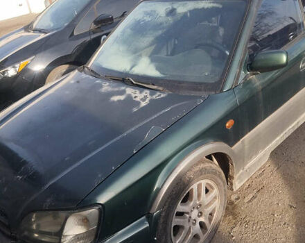 Зеленый Субару Аутбек, объемом двигателя 2.46 л и пробегом 350 тыс. км за 2500 $, фото 3 на Automoto.ua