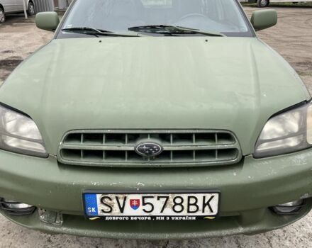 Зелений Субару Аутбек, об'ємом двигуна 2.5 л та пробігом 200 тис. км за 3500 $, фото 4 на Automoto.ua
