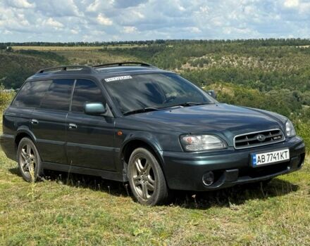 Зеленый Субару Аутбек, объемом двигателя 3 л и пробегом 400 тыс. км за 5500 $, фото 4 на Automoto.ua