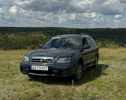 Зеленый Субару Аутбек, объемом двигателя 3 л и пробегом 400 тыс. км за 5600 $, фото 5 на Automoto.ua