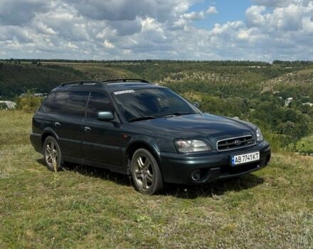 Зеленый Субару Аутбек, объемом двигателя 3 л и пробегом 400 тыс. км за 5500 $, фото 3 на Automoto.ua