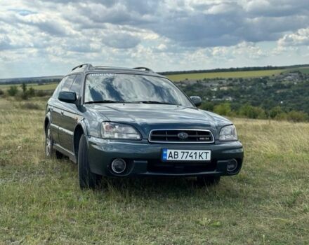 Зеленый Субару Аутбек, объемом двигателя 3 л и пробегом 400 тыс. км за 5600 $, фото 6 на Automoto.ua