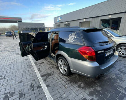 Зеленый Субару Аутбек, объемом двигателя 3 л и пробегом 307 тыс. км за 6400 $, фото 19 на Automoto.ua