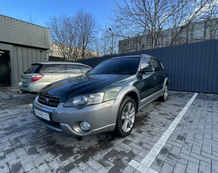Зеленый Субару Аутбек, объемом двигателя 3 л и пробегом 307 тыс. км за 6400 $, фото 7 на Automoto.ua