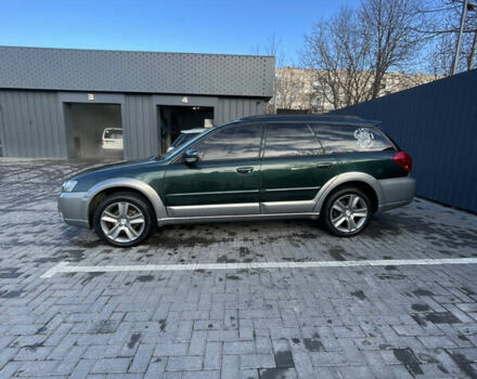 Зеленый Субару Аутбек, объемом двигателя 3 л и пробегом 307 тыс. км за 6400 $, фото 6 на Automoto.ua