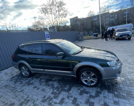 Зеленый Субару Аутбек, объемом двигателя 3 л и пробегом 307 тыс. км за 6400 $, фото 5 на Automoto.ua