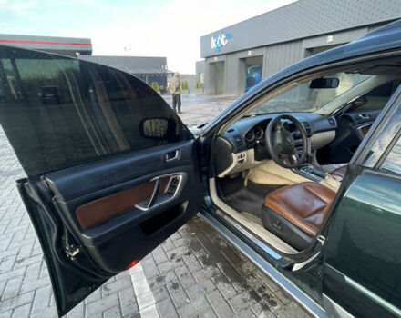 Зеленый Субару Аутбек, объемом двигателя 3 л и пробегом 307 тыс. км за 6400 $, фото 12 на Automoto.ua