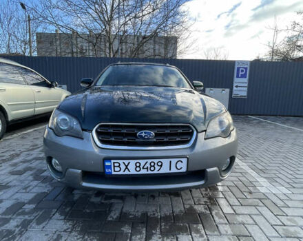 Зеленый Субару Аутбек, объемом двигателя 3 л и пробегом 307 тыс. км за 6400 $, фото 4 на Automoto.ua