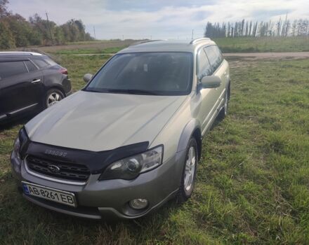 Зеленый Субару Аутбек, объемом двигателя 2.5 л и пробегом 288 тыс. км за 5500 $, фото 9 на Automoto.ua