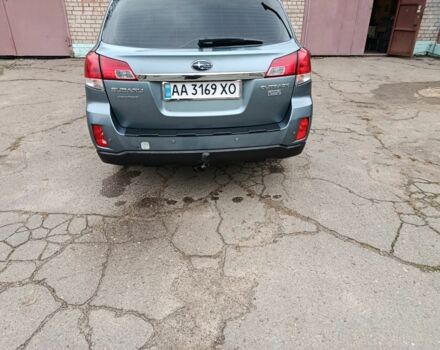 Зеленый Субару Аутбек, объемом двигателя 2 л и пробегом 289 тыс. км за 8500 $, фото 5 на Automoto.ua