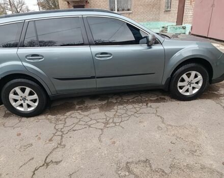 Зеленый Субару Аутбек, объемом двигателя 2 л и пробегом 289 тыс. км за 8500 $, фото 7 на Automoto.ua