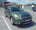 Зеленый Субару Аутбек, объемом двигателя 2.5 л и пробегом 242 тыс. км за 8200 $, фото 1 на Automoto.ua