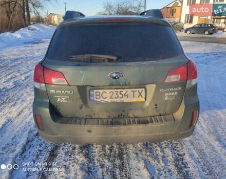 Зеленый Субару Аутбек, объемом двигателя 2.46 л и пробегом 259 тыс. км за 9500 $, фото 20 на Automoto.ua