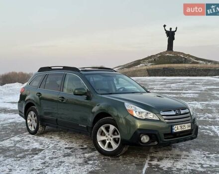 Зеленый Субару Аутбек, объемом двигателя 2.46 л и пробегом 197 тыс. км за 9500 $, фото 13 на Automoto.ua