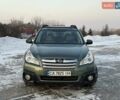 Зеленый Субару Аутбек, объемом двигателя 2.46 л и пробегом 197 тыс. км за 9500 $, фото 1 на Automoto.ua