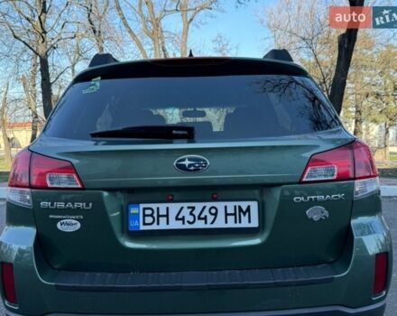 Зеленый Субару Аутбек, объемом двигателя 2.46 л и пробегом 297 тыс. км за 7500 $, фото 7 на Automoto.ua
