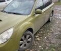 Зеленый Субару Аутбек, объемом двигателя 2 л и пробегом 298 тыс. км за 4300 $, фото 3 на Automoto.ua