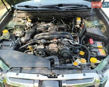 Зеленый Субару Аутбек, объемом двигателя 2.5 л и пробегом 256 тыс. км за 11800 $, фото 11 на Automoto.ua