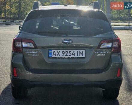 Зеленый Субару Аутбек, объемом двигателя 2.5 л и пробегом 147 тыс. км за 12900 $, фото 5 на Automoto.ua