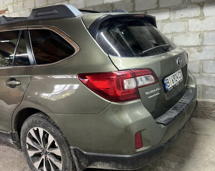 Зелений Субару Аутбек, об'ємом двигуна 2.5 л та пробігом 200 тис. км за 16500 $, фото 6 на Automoto.ua