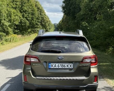 Зелений Субару Аутбек, об'ємом двигуна 2.5 л та пробігом 181 тис. км за 14200 $, фото 1 на Automoto.ua