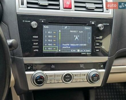 Зеленый Субару Аутбек, объемом двигателя 2.5 л и пробегом 147 тыс. км за 12900 $, фото 27 на Automoto.ua