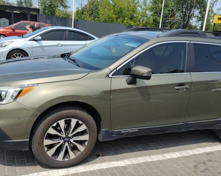 Зелений Субару Аутбек, об'ємом двигуна 2.5 л та пробігом 172 тис. км за 15000 $, фото 1 на Automoto.ua