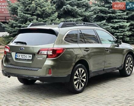 Зелений Субару Аутбек, об'ємом двигуна 2.5 л та пробігом 147 тис. км за 12500 $, фото 7 на Automoto.ua