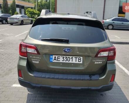 Зелений Субару Аутбек, об'ємом двигуна 2.46 л та пробігом 175 тис. км за 15000 $, фото 6 на Automoto.ua