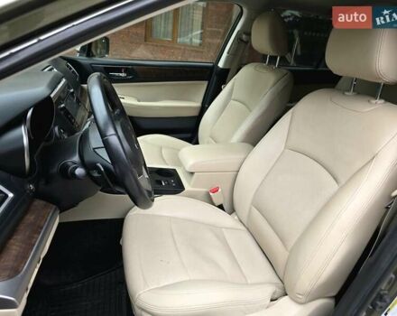 Зеленый Субару Аутбек, объемом двигателя 2.5 л и пробегом 147 тыс. км за 12600 $, фото 21 на Automoto.ua