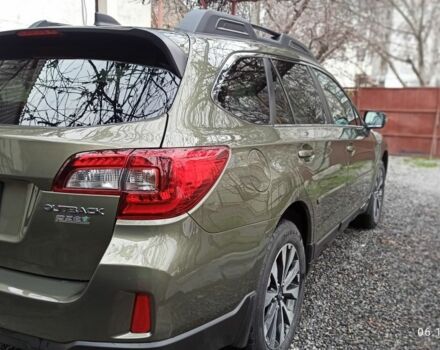 Зеленый Субару Аутбек, объемом двигателя 2.5 л и пробегом 92 тыс. км за 18200 $, фото 2 на Automoto.ua